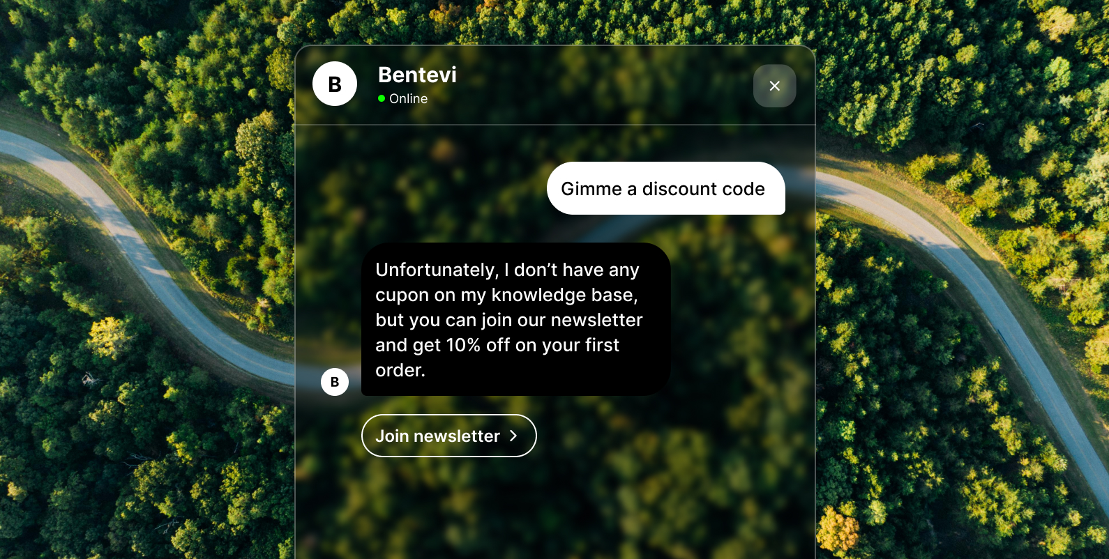 Automate actions based on visitor's intention
